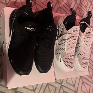 nike air max 270s (almost new) 250 for both